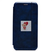 Чехол-книжка для Huawei Honor 8X (синий) открытие вбок - BC002 Чехол-книжка для Huawei Honor 8X (синий) открытие вбок - BC002