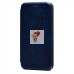 Чехол-книжка для Huawei Honor 8X (синий) открытие вбок - BC002