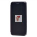 Чехол-книжка для Huawei Honor 9 Lite (черный) открытие вбок - BC002