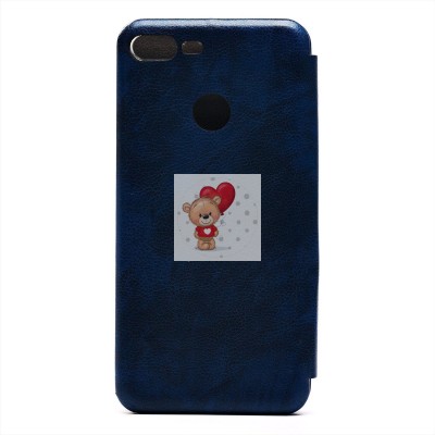 Чехол-книжка для Huawei Honor 9 Lite (синий) открытие вбок - BC002 Чехол-книжка для Huawei Honor 9 Lite (синий) открытие вбок - BC002