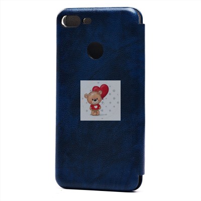 Чехол-книжка для Huawei Honor 9 Lite (синий) открытие вбок - BC002 Чехол-книжка для Huawei Honor 9 Lite (синий) открытие вбок - BC002