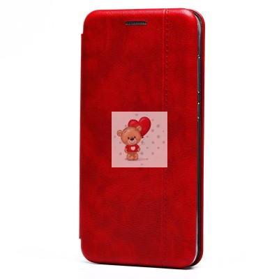 Чехол-книжка для Huawei Honor 9 Lite (красный) открытие вбок - BC002 Чехол-книжка для Huawei Honor 9 Lite (красный) открытие вбок - BC002