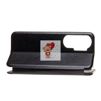 Чехол-книжка для Huawei Honor 90 lite (черный) - BC002 Чехол-книжка для Huawei Honor 90 lite (черный) - BC002