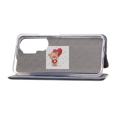 Чехол-книжка для Huawei Honor 90 lite (синий) - BC002 Чехол-книжка для Huawei Honor 90 lite (синий) - BC002