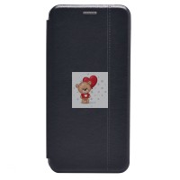 Чехол-книжка для Huawei Honor X7a (черный) - BC002