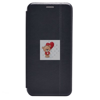 Чехол-книжка для Huawei Honor X7a (черный) - BC002 Чехол-книжка для Huawei Honor X7a (черный) - BC002