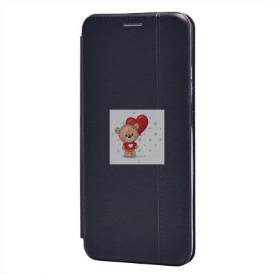 Чехол-книжка для Huawei Honor X7a (черный) - BC002