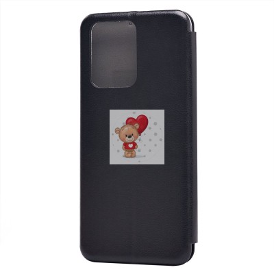 Чехол-книжка для Huawei Honor X7a (черный) - BC002