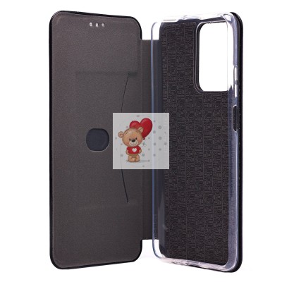 Чехол-книжка для Huawei Honor X7a (черный) - BC002