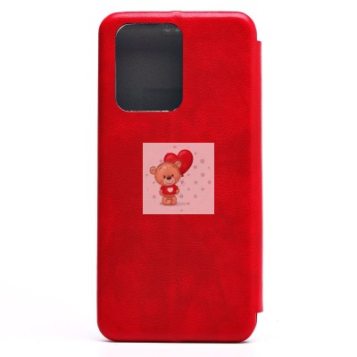 Чехол-книжка для Huawei Honor X7a (красный) - BC002 Чехол-книжка для Huawei Honor X7a (красный) - BC002