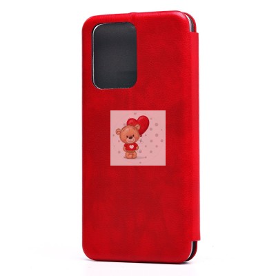 Чехол-книжка для Huawei Honor X7a (красный) - BC002 Чехол-книжка для Huawei Honor X7a (красный) - BC002