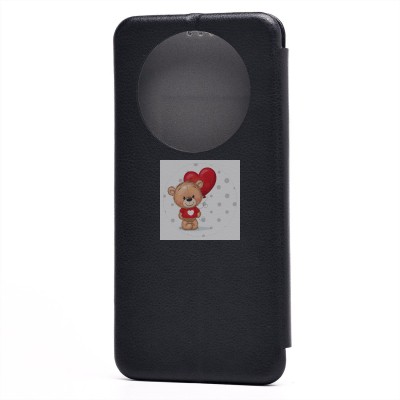 Чехол-книжка для Huawei Honor X9a (черный) - BC002