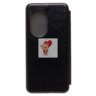 Чехол-книжка для Huawei Nova 12 Pro (черный) - BC002 Чехол-книжка для Huawei Nova 12 Pro (черный) - BC002