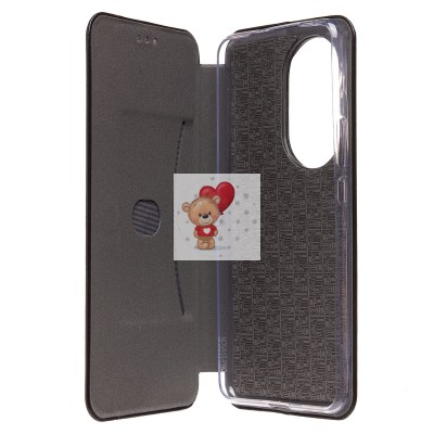 Чехол-книжка для Huawei Nova 12 Pro (черный) - BC002 Чехол-книжка для Huawei Nova 12 Pro (черный) - BC002
