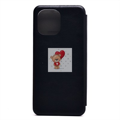 Чехол-книжка для Huawei nova Y61 (черный) - BC002