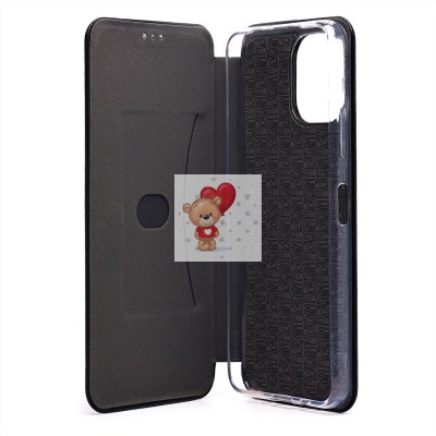 Чехол-книжка для Huawei nova Y61 (черный) - BC002