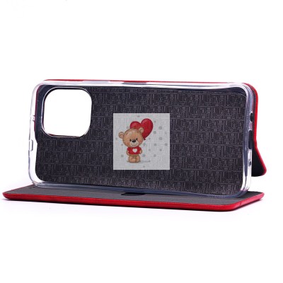 Чехол-книжка для Huawei nova Y61 (красный) - BC002 Чехол-книжка для Huawei nova Y61 (красный) - BC002