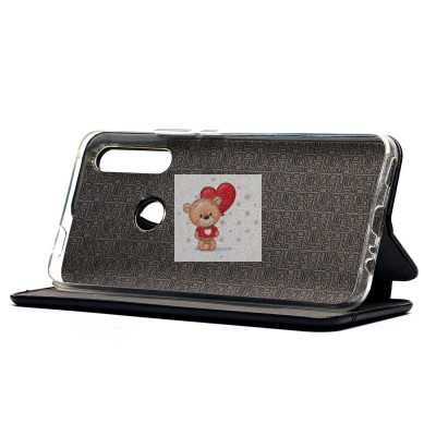 Чехол-книжка для Huawei P Smart Z (черный) открытие вбок - BC002 Чехол-книжка для Huawei P Smart Z (черный) открытие вбок - BC002