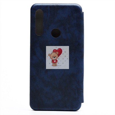 Чехол-книжка для Huawei Honor 9X RU (синий) открытие вбок - BC002 Чехол-книжка для Huawei Honor 9X RU (синий) открытие вбок - BC002