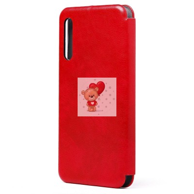 Чехол-книжка для Huawei P Smart Z (красный) открытие вбок - BC002 Чехол-книжка для Huawei P Smart Z (красный) открытие вбок - BC002