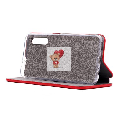 Чехол-книжка для Huawei P Smart Z (красный) открытие вбок - BC002 Чехол-книжка для Huawei P Smart Z (красный) открытие вбок - BC002