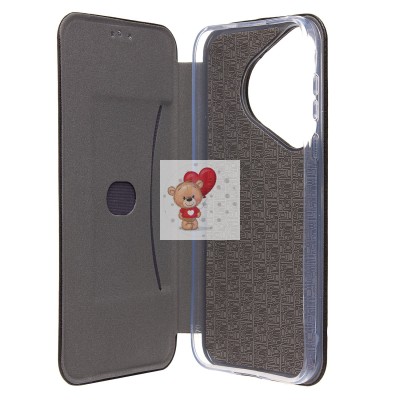Чехол-книжка для Huawei Pura 70 Global (черный) - BC002 Чехол-книжка для Huawei Pura 70 Global (черный) - BC002