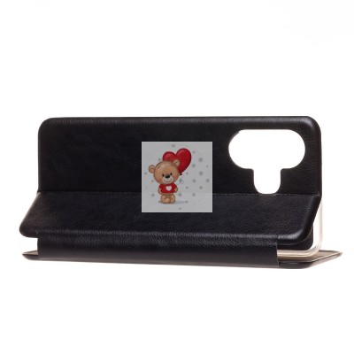 Чехол-книжка для Infinix Hot 30 (черный) - BC002 Чехол-книжка для Infinix Hot 30 (черный) - BC002