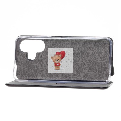 Чехол-книжка для Infinix Hot 30i (черный) - BC002 Чехол-книжка для Infinix Hot 30i (черный) - BC002