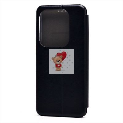 Чехол-книжка для Infinix Hot 40 Pro (черный) - BC002 Чехол-книжка для Infinix Hot 40 Pro (черный) - BC002