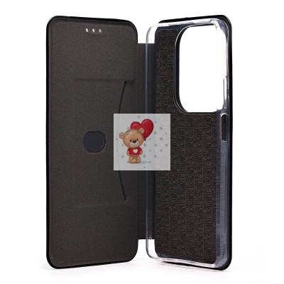 Чехол-книжка для Infinix Hot 40 Pro (черный) - BC002 Чехол-книжка для Infinix Hot 40 Pro (черный) - BC002