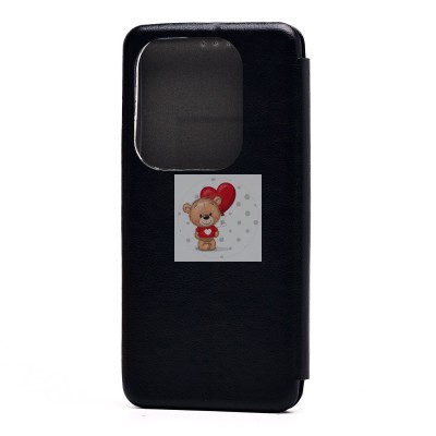 Чехол-книжка для Infinix Hot 40 (черный) - BC002 Чехол-книжка для Infinix Hot 40 (черный) - BC002