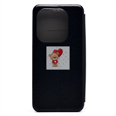 Чехол-книжка для Infinix Hot 40i (черный) - BC002 Чехол-книжка для Infinix Hot 40i (черный) - BC002