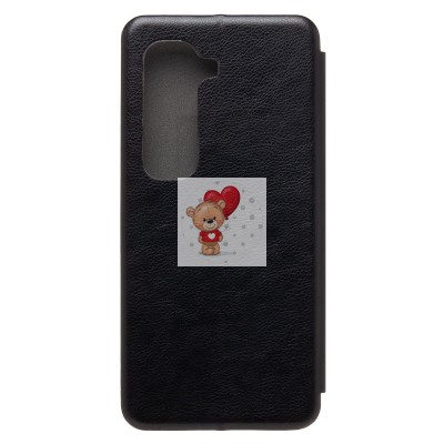 Чехол-книжка для Infinix Hot 50 5G (черный) - BC002 Чехол-книжка для Infinix Hot 50 5G (черный) - BC002