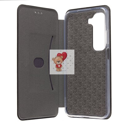 Чехол-книжка для Infinix Hot 50 5G (черный) - BC002 Чехол-книжка для Infinix Hot 50 5G (черный) - BC002