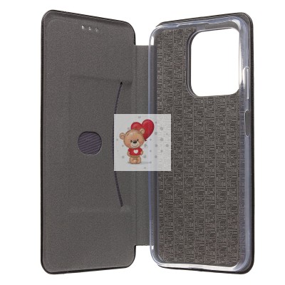 Чехол-книжка для Infinix Hot 50i (черный) - BC002 Чехол-книжка для Infinix Hot 50i (черный) - BC002