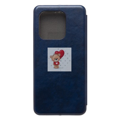 Чехол-книжка для Infinix Hot 50i (синий) - BC002 Чехол-книжка для Infinix Hot 50i (синий) - BC002