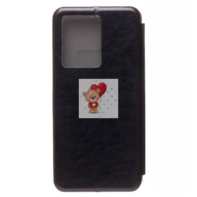 Чехол-книжка для Infinix Note 12 G96 (Turbo) (черный) - BC002 Чехол-книжка для Infinix Note 12 G96 (Turbo) (черный) - BC002