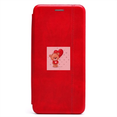 Чехол-книжка для Infinix Note 30 Pro (красный) - BC002