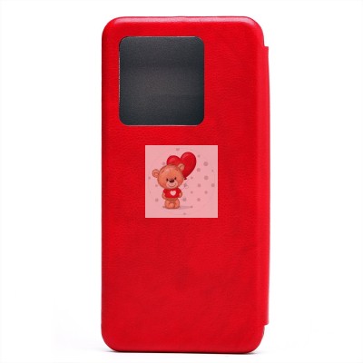 Чехол-книжка для Infinix Note 30 Pro (красный) - BC002 Чехол-книжка для Infinix Note 30 Pro (красный) - BC002