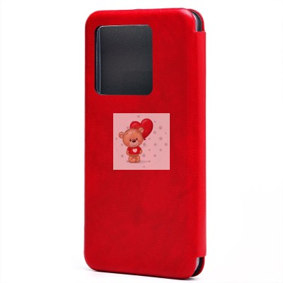 Чехол-книжка для Infinix Note 30 Pro (красный) - BC002 Чехол-книжка для Infinix Note 30 Pro (красный) - BC002