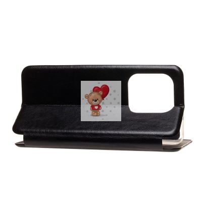 Чехол-книжка для Infinix Note 30 Vip (черный) - BC002 Чехол-книжка для Infinix Note 30 Vip (черный) - BC002