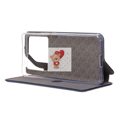 Чехол-книжка для Infinix Note 40 (синий) - BC002 Чехол-книжка для Infinix Note 40 (синий) - BC002