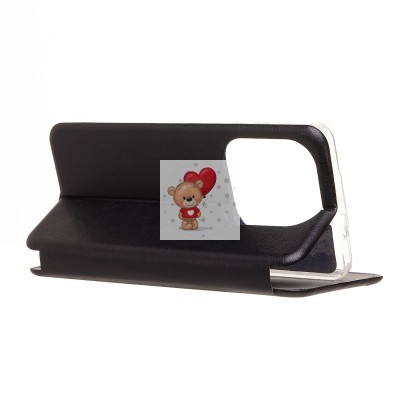 Чехол-книжка для Infinix Smart 10 HD (черный) - BC002