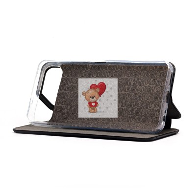 Чехол-книжка для Infinix Smart 10 Plus (черный) - BC002 Чехол-книжка для Infinix Smart 10 Plus (черный) - BC002