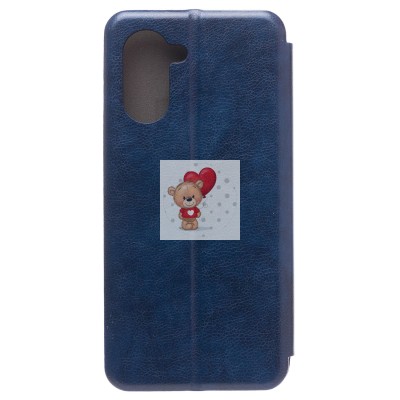 Чехол-книжка для OPPO A17 (синий) - BC002