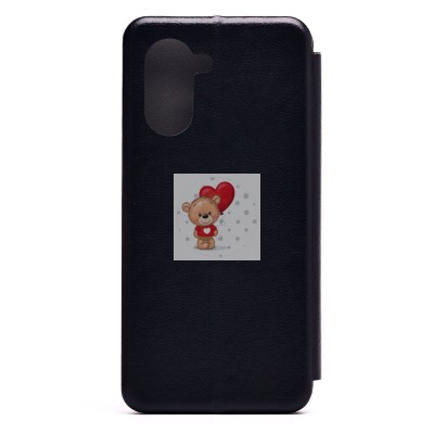 Чехол-книжка для OPPO A17k (черный) - BC002 Чехол-книжка для OPPO A17k (черный) - BC002