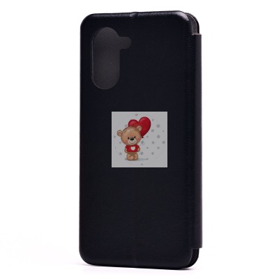 Чехол-книжка для OPPO A17k (черный) - BC002 Чехол-книжка для OPPO A17k (черный) - BC002