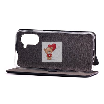 Чехол-книжка для OPPO A17k (черный) - BC002 Чехол-книжка для OPPO A17k (черный) - BC002