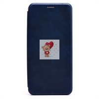 Чехол-книжка для OPPO A17k (синий) - BC002