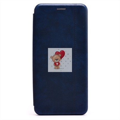 Чехол-книжка для OPPO A17k (синий) - BC002